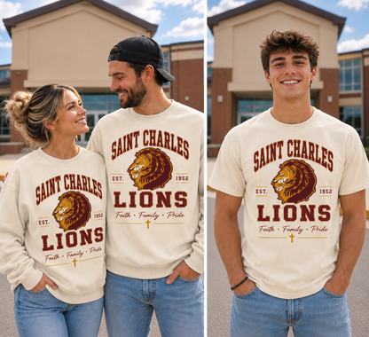 ST CHARLES LION (first orders filled week of 9/28)