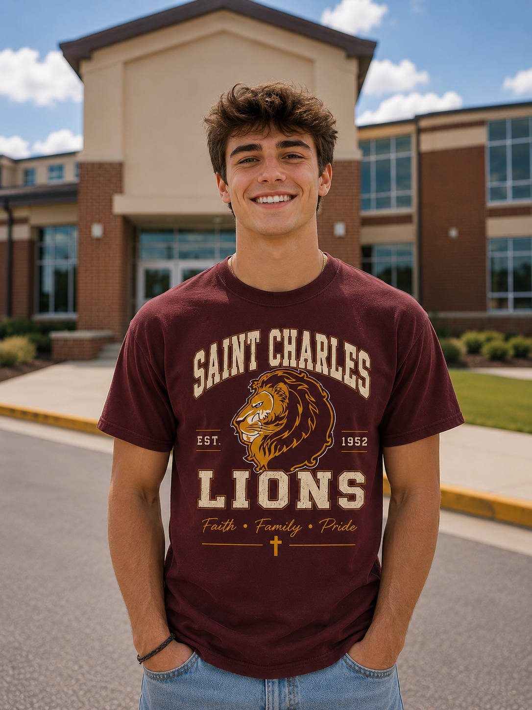ST CHARLES LION (first orders filled week of 9/28)